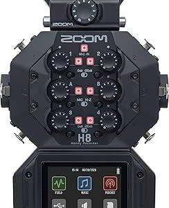 Gravador Digital de Áudio Zoom H8