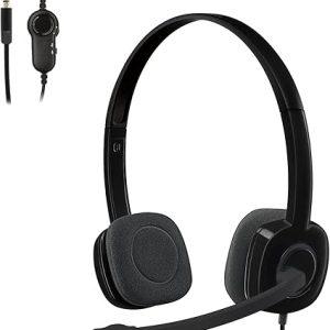 Headset com fio Logitech H151