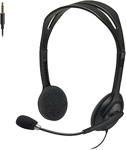 Headset com fio Logitech H111