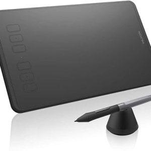 Mesa Digitalizadora RTM500-K Huion Inspiroy - Área Útil De 9", Com 4 Botões Programáveis (Cor Preto)