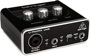Interfaca de áudio Behringer UM2