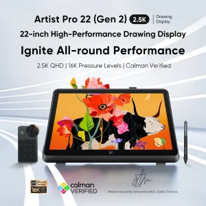 Display interativo XP-Pen Artist Pro 22 (Gen 2)